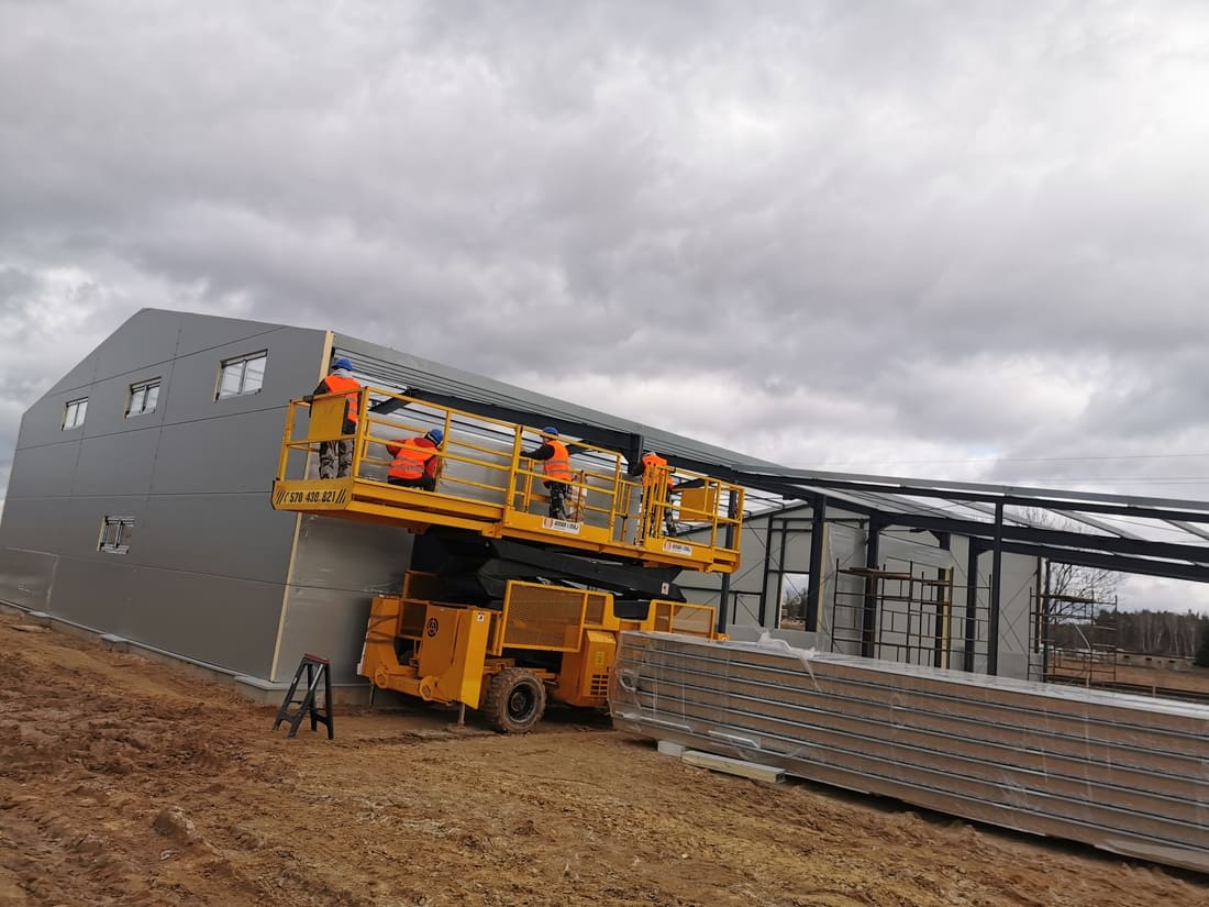 realizacja hala goleczewo kierownik nadzoru kierownik budowy poznań